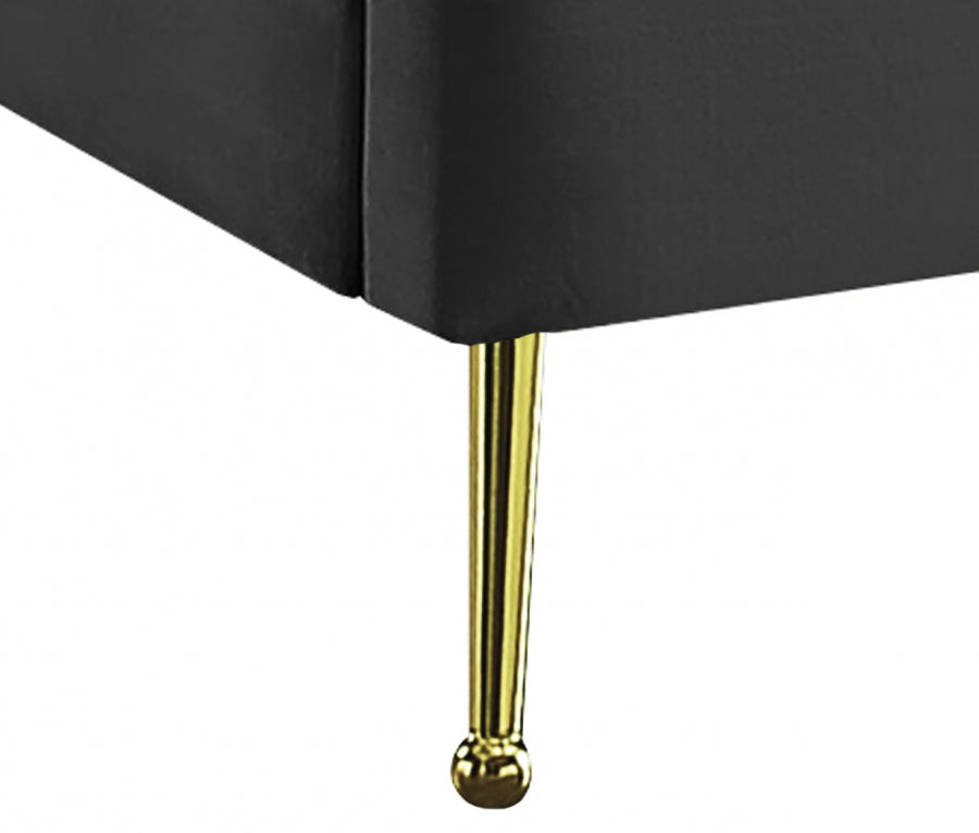 Lily Velvet Bed