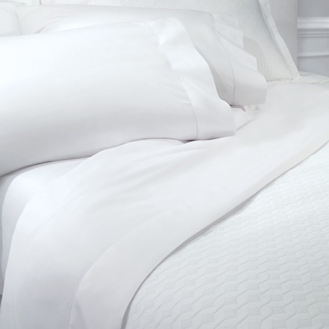 Paula Sateen Ensemble white / ivory
