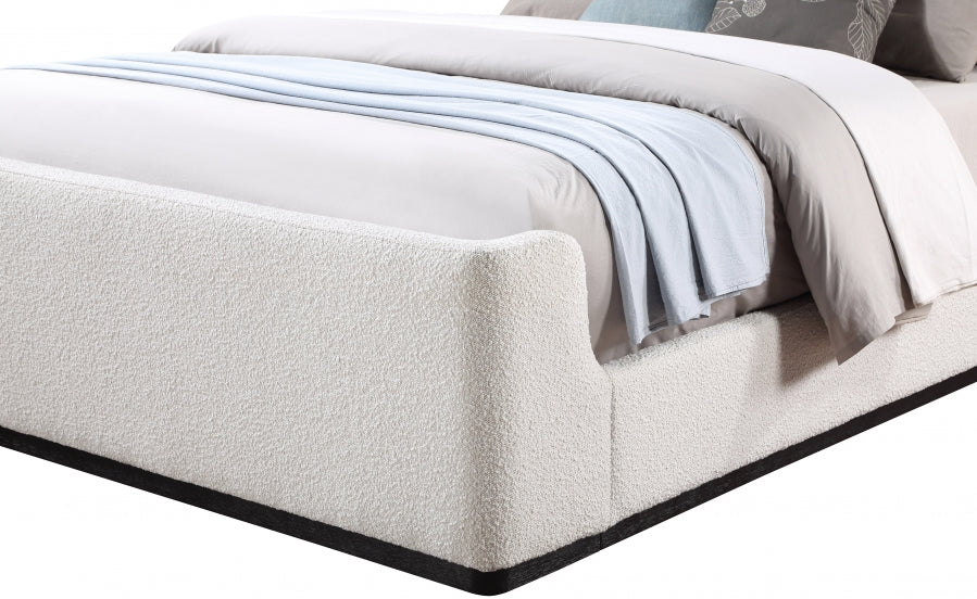 Oliver Boucle Fabric Bed